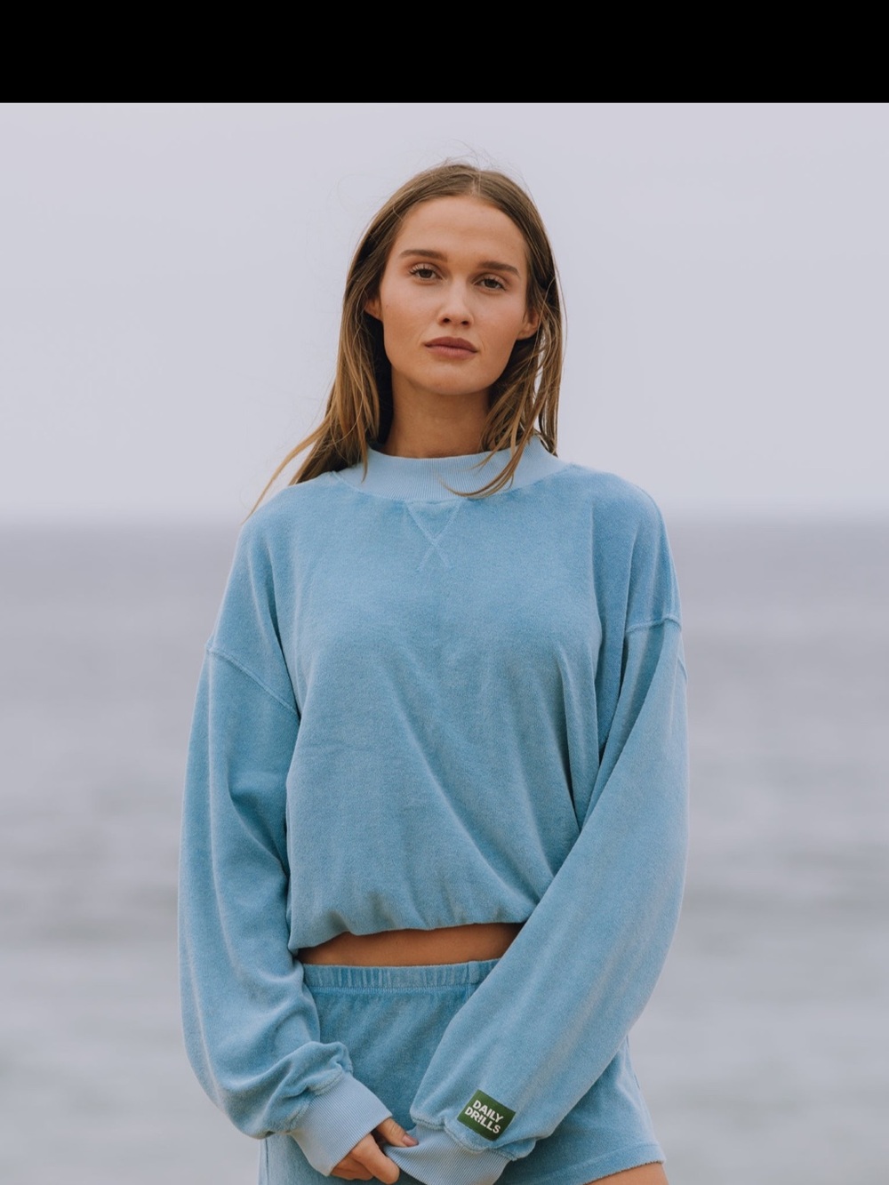 Daily Drills Vintage Terry Crewneck Sweatshirt